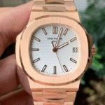 Patek Philippe Nautilus 5711 Rose Gold White Dial Swiss Replica