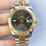 Rolex Datejust Wimbledon 2 Tone Watch