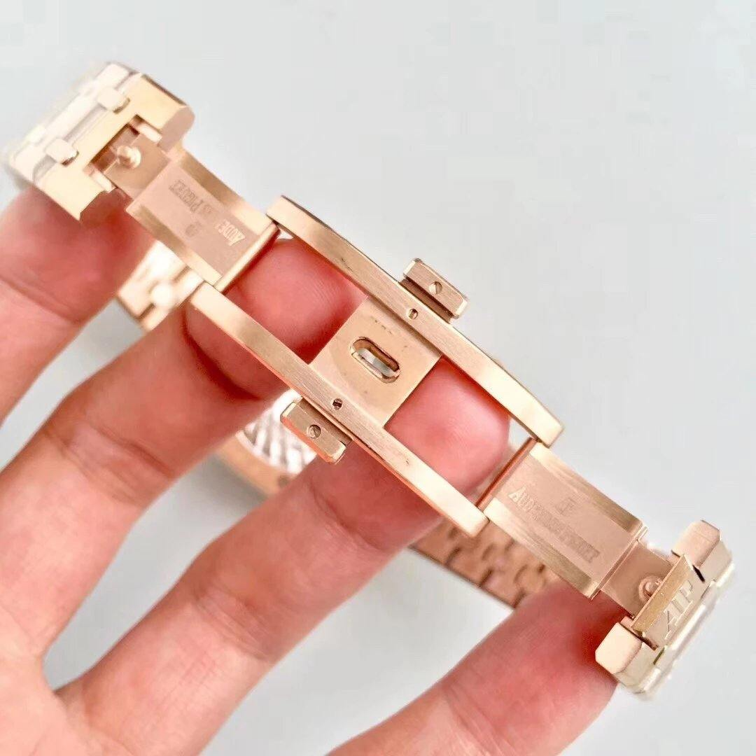 AUDEMARS PIGUET ROYAL OAK ROSE GOLD AAA REPLICA Watch - Image 5