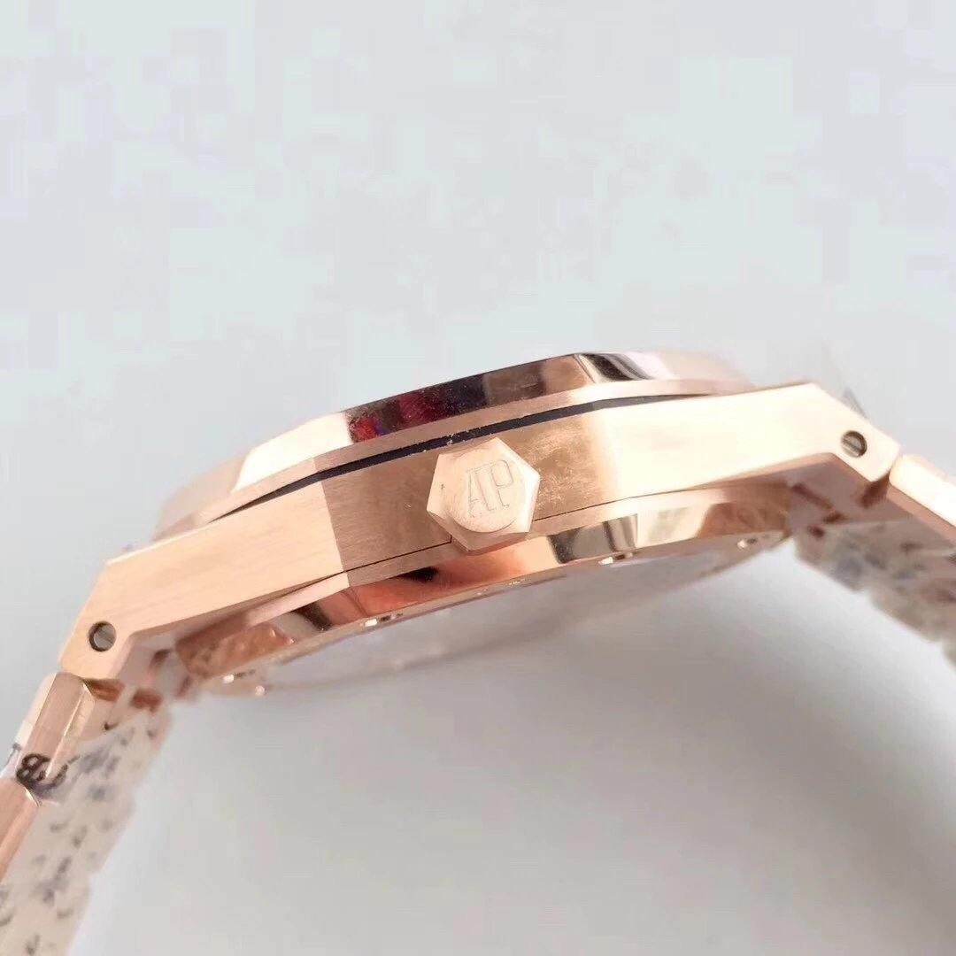AUDEMARS PIGUET ROYAL OAK ROSE GOLD AAA REPLICA Watch - Image 2