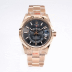 Rolex Sky Dweller Rose Gold Rhodium Dial Replica