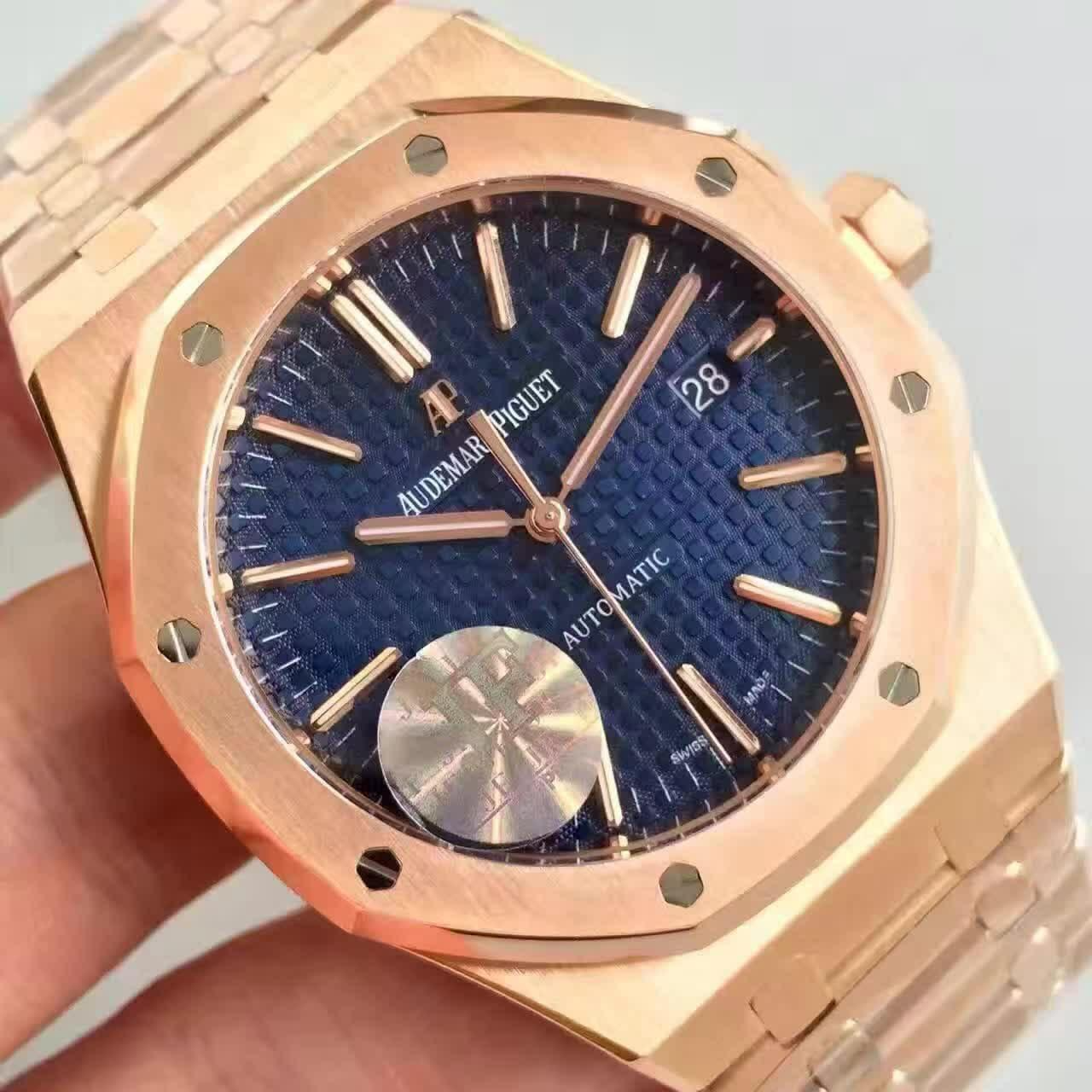 AUDEMARS PIGUET ROYAL OAK ROSE GOLD AAA REPLICA Watch