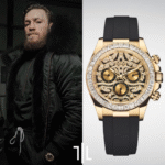 Connor McGregor Rolex Daytona eye of Tiger Gold Watch