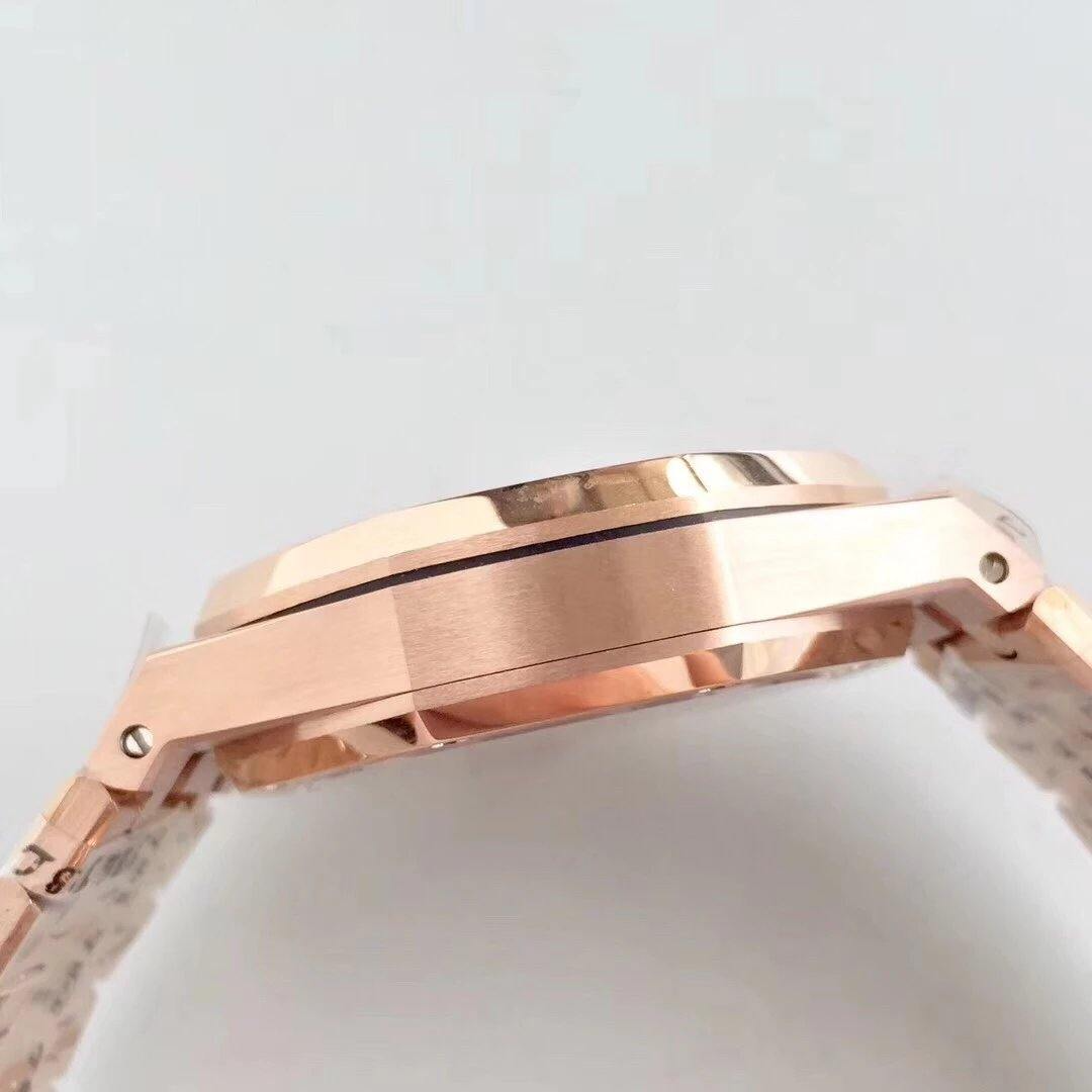 AUDEMARS PIGUET ROYAL OAK ROSE GOLD AAA REPLICA Watch - Image 3