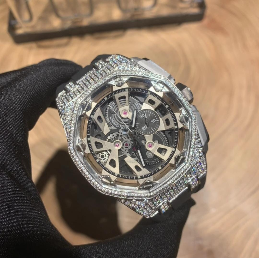 Clone Audemars Piguet Royal Oak Offshore Tourbillon Skeleton Chronograph Watch