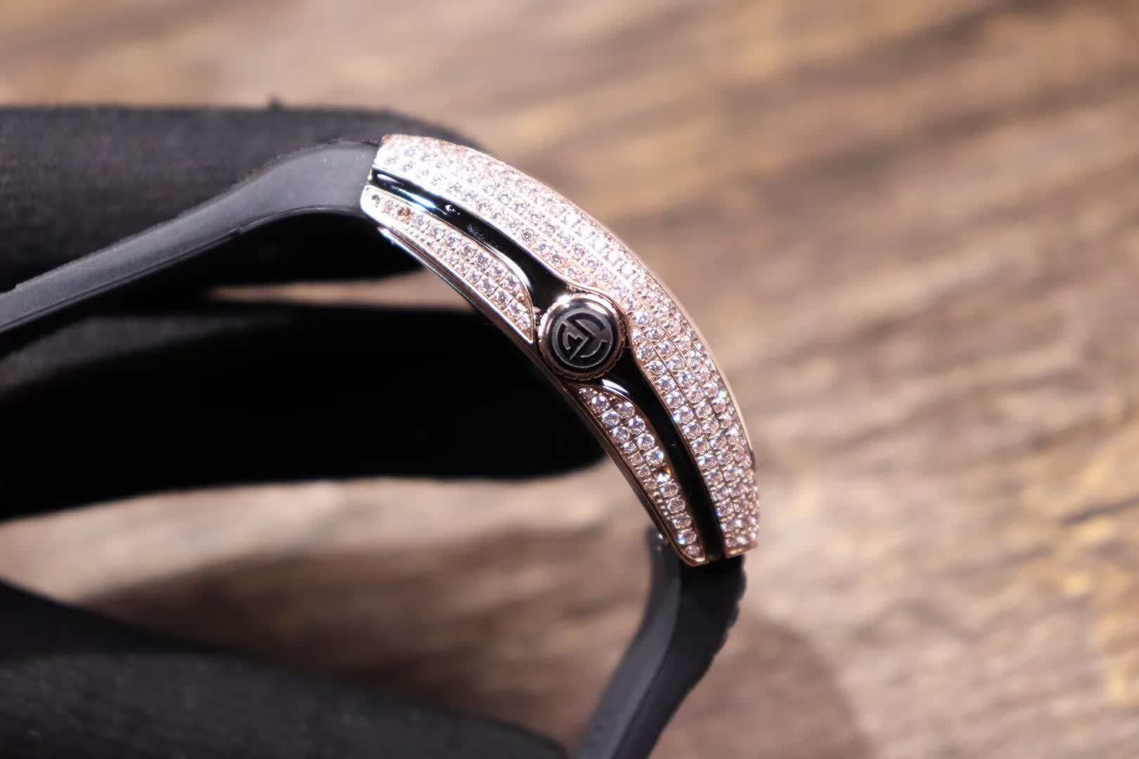 Franck Muller vanguard V45 Diamonds Rose Gold Watch - Image 3