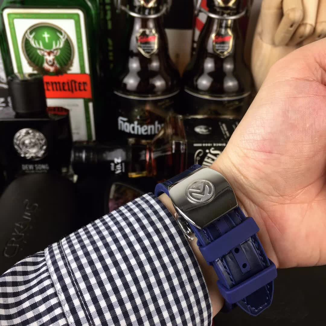 Franck Muller vanguard V45 blue Watch - Image 3