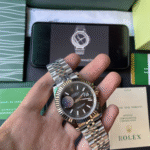 Rolex Datejust 41 Grey Face Watch